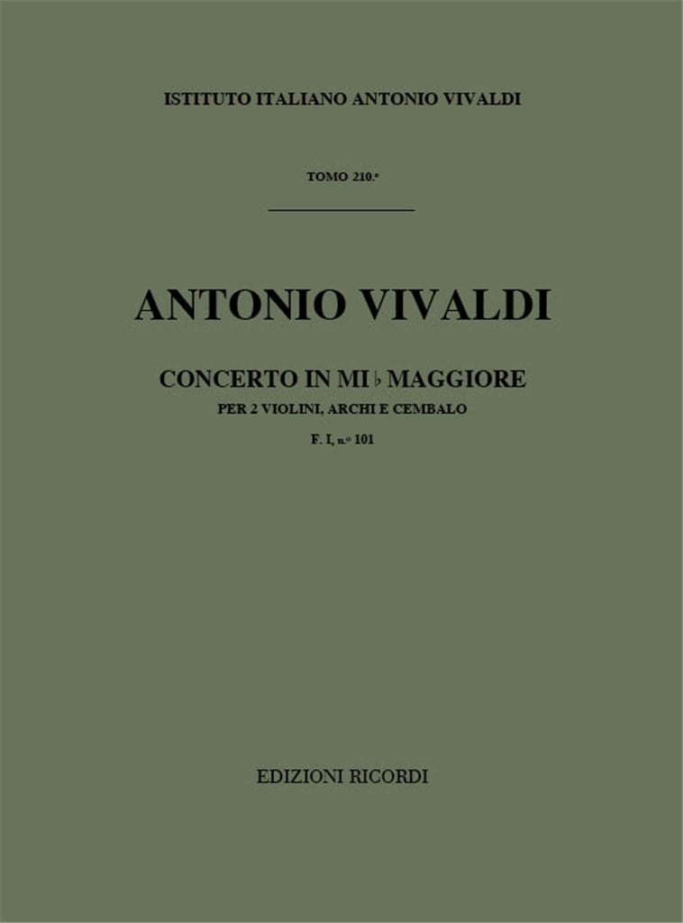 Concerti Per Vl. Archi E B.C.: Per 2 Vl.